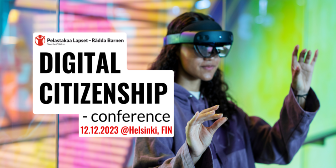 Digital citizenship conference banner