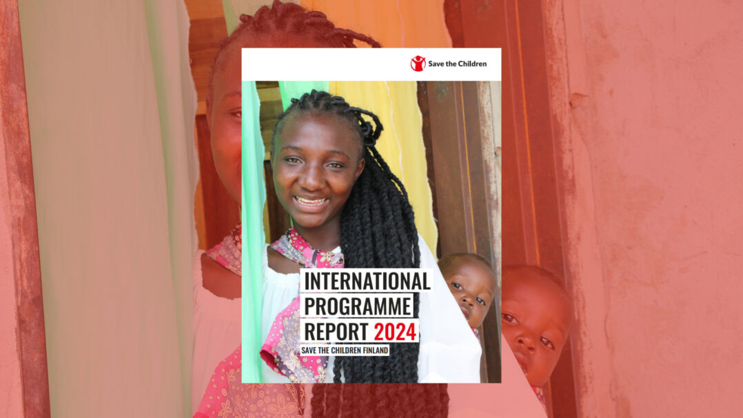 International programme report save the children