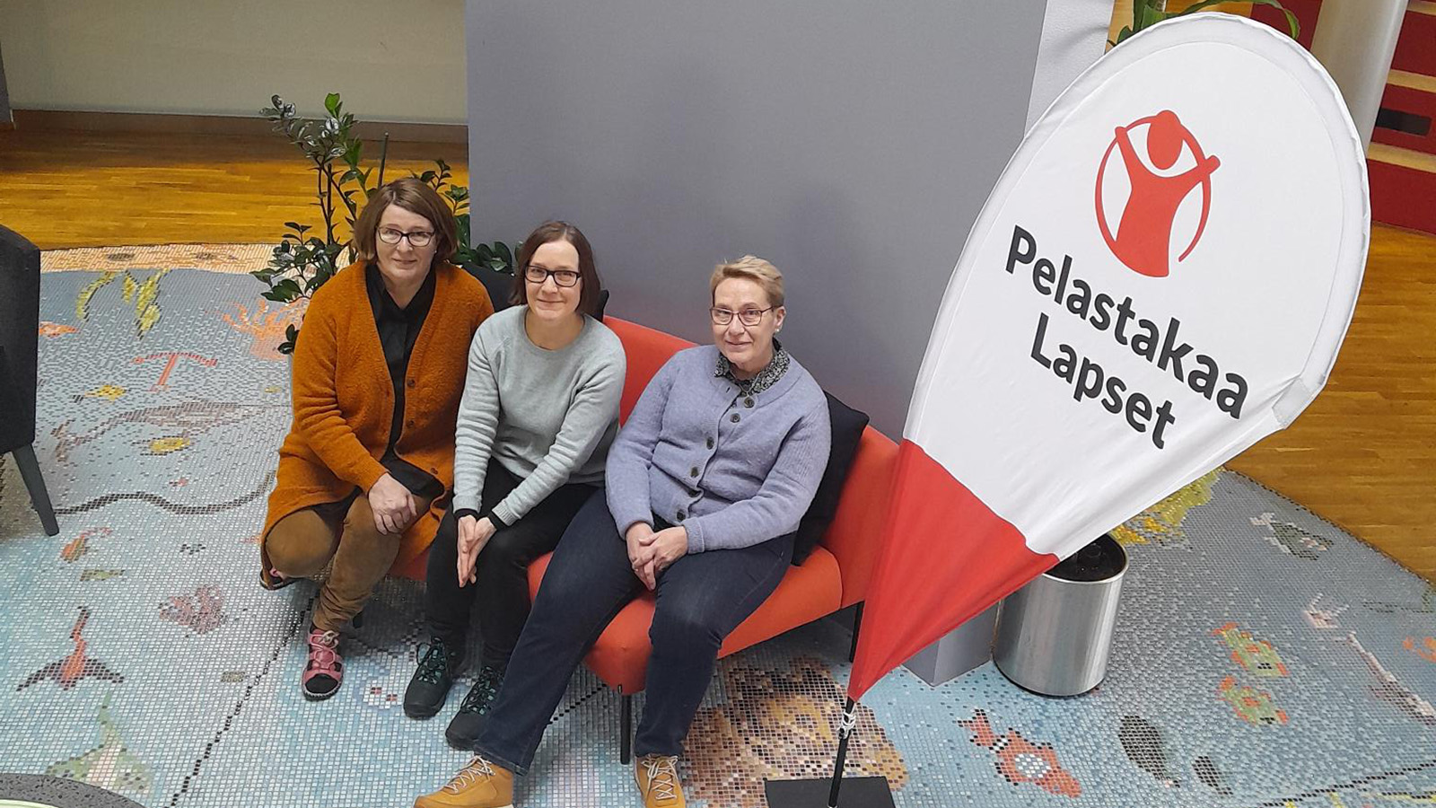 Perhehoidon työntekijät: Päivi Partanen, Leena Hirvensalo, Annika Piskunen-Virkki